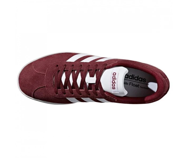 Фото - чоловічий кросівок Кросівки adidas VL Court 2.0 Burgundy/White 42