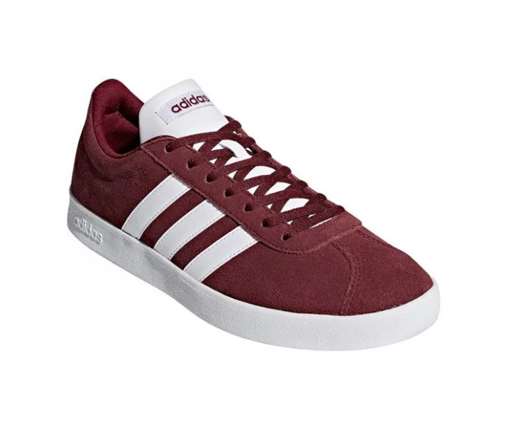 Фото - чоловічий кросівок Кросівки adidas VL Court 2.0 Burgundy/White 42