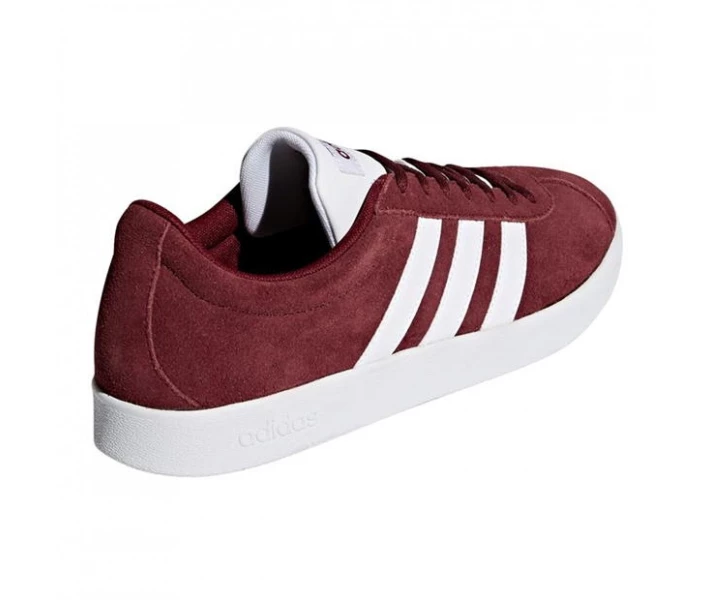 Фото - чоловічий кросівок Кросівки adidas VL Court 2.0 Burgundy/White 42