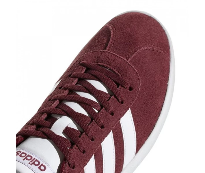 Фото - чоловічий кросівок Кросівки adidas VL Court 2.0 Burgundy/White 42