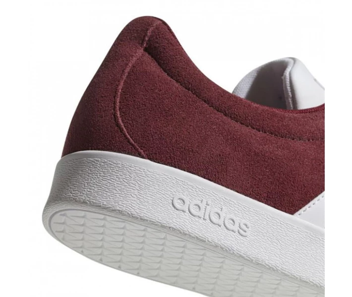 Фото - чоловічий кросівок Кросівки adidas VL Court 2.0 Burgundy/White 42