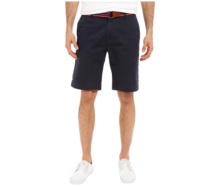 Фото - чоловічі шорти Шорти U.S. POLO ASSN. Hartford Flat Front Twill Navy 40W 32L