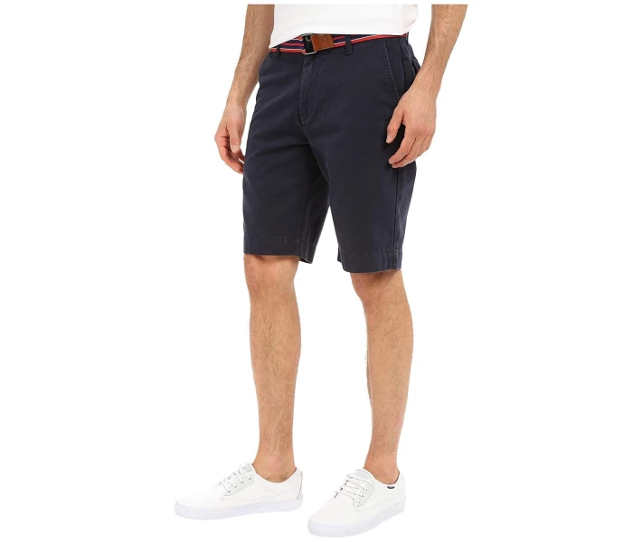 Фото - чоловічі шорти Шорти U.S. POLO ASSN. Hartford Flat Front Twill Navy 40W 32L