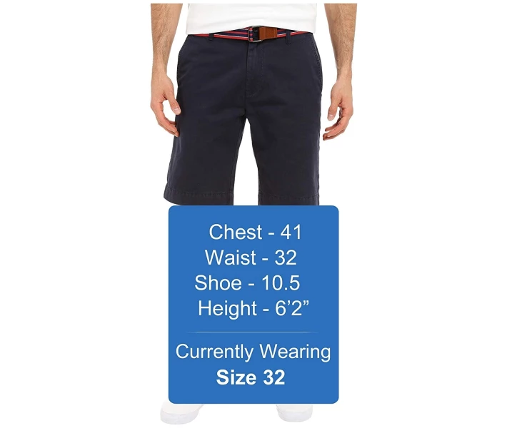Фото - чоловічі шорти Шорти U.S. POLO ASSN. Hartford Flat Front Twill Navy 40W 32L