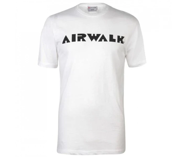 Фото - чоловічу футболку Футболка Airwalk Logo White XL