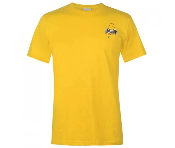 Фото - чоловічу футболку Футболка Airwalk Bolt Print Yellow L