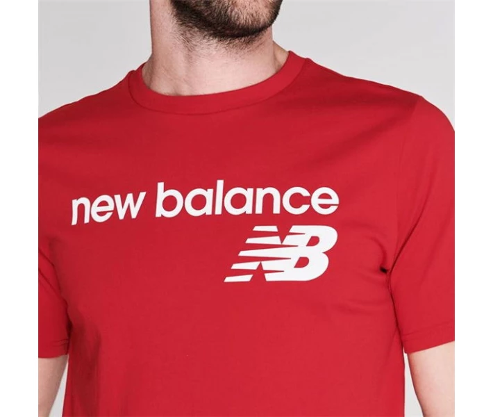 Фото - чоловічу футболку Футболка New Balance Sleeve Athletic Red L