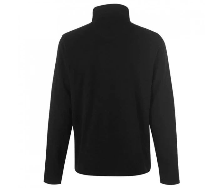 Фото - чоловічу толстовку Толстовка Pierre Cardin Quarter Zip Two Colour Fleece Black / Charcoal XL