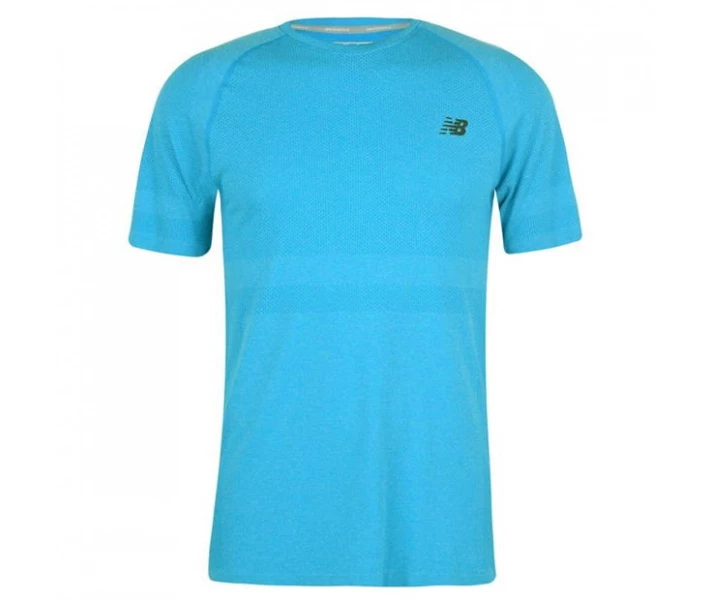 Фото - чоловічу футболку Футболка New Balance Sleeve Seamless Blue L