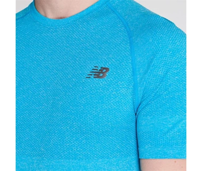 Фото - чоловічу футболку Футболка New Balance Sleeve Seamless Blue L