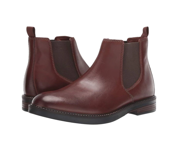 Фото - чоловічий черевик Черевики Clarks Paulson Up Mahogany Leather 41.5