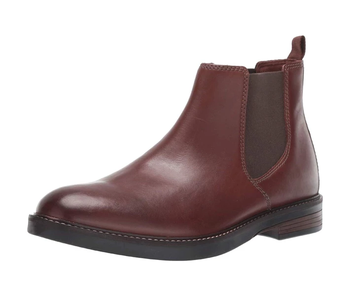 Фото - чоловічий черевик Черевики Clarks Paulson Up Mahogany Leather 41.5