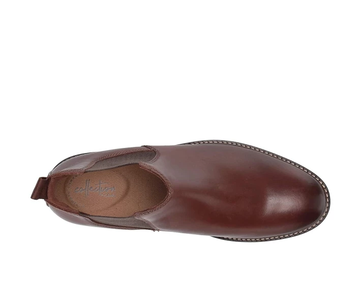 Фото - чоловічий черевик Черевики Clarks Paulson Up Mahogany Leather 41.5