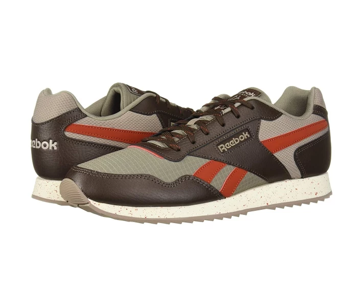 Фото - чоловічий кросівок Кросівки Reebok CL Harman RPL TL Beach Stone/Mason Red/Grizzly Brown 40