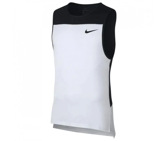 Фото - чоловічу термобілизну Термобілизна Nike Pro Tank White / Black L