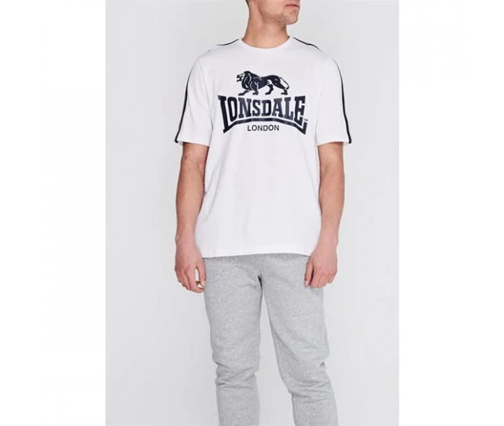 Фото - чоловічу футболку Футболка Lonsdale Large Logo White L