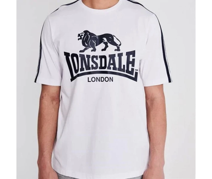 Фото - чоловічу футболку Футболка Lonsdale Large Logo White L