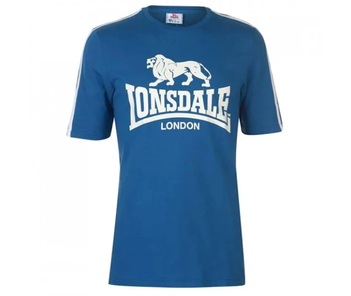 Фото - чоловічу футболку Футболка Lonsdale Large Logo Blue M