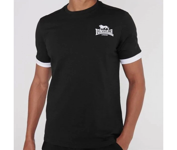 Фото - чоловічу футболку Футболка Lonsdale Small Logo Black XXL