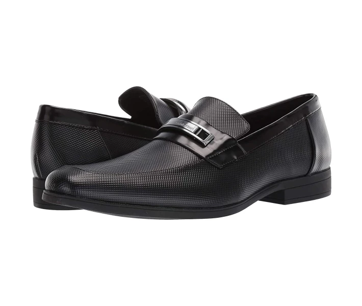 Фото - чоловічу туфлю Туфлі лофери Calvin Klein Jessie Black 44.5