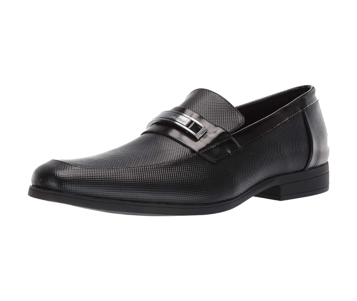 Фото - чоловічу туфлю Туфлі лофери Calvin Klein Jessie Black 44.5