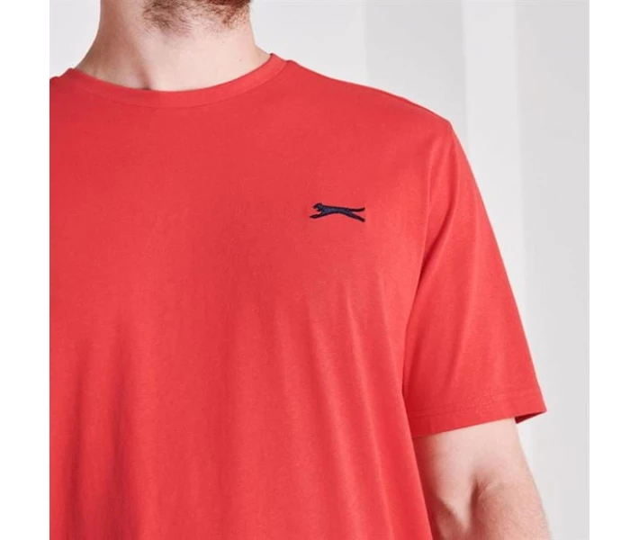 Фото - чоловічу футболку Футболка Slazenger Plain Red XS
