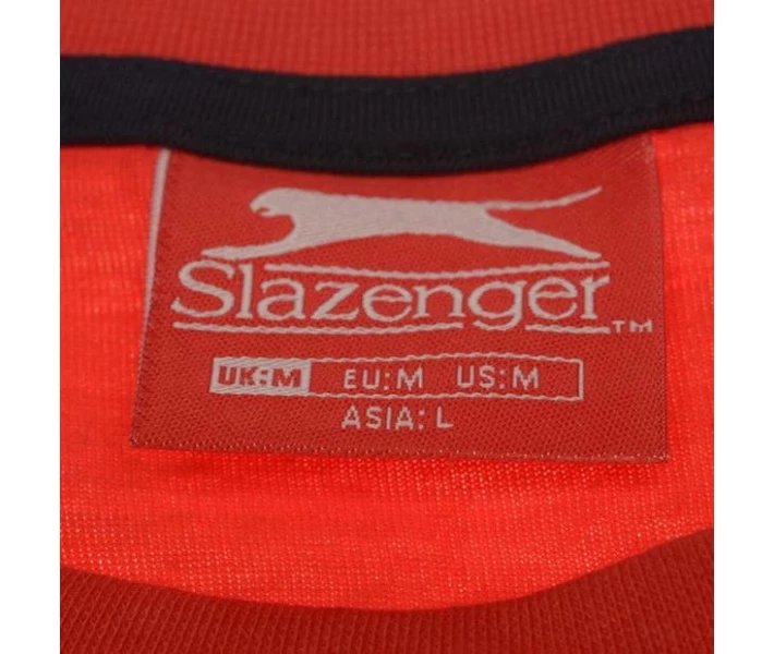 Фото - чоловічу футболку Футболка Slazenger Plain Red XS