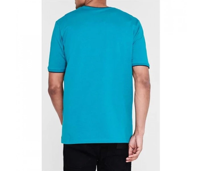 Фото - чоловічу футболку Футболка Slazenger Tipped Teal Blue 4XL