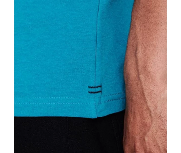 Фото - чоловічу футболку Футболка Slazenger Tipped Teal Blue 4XL