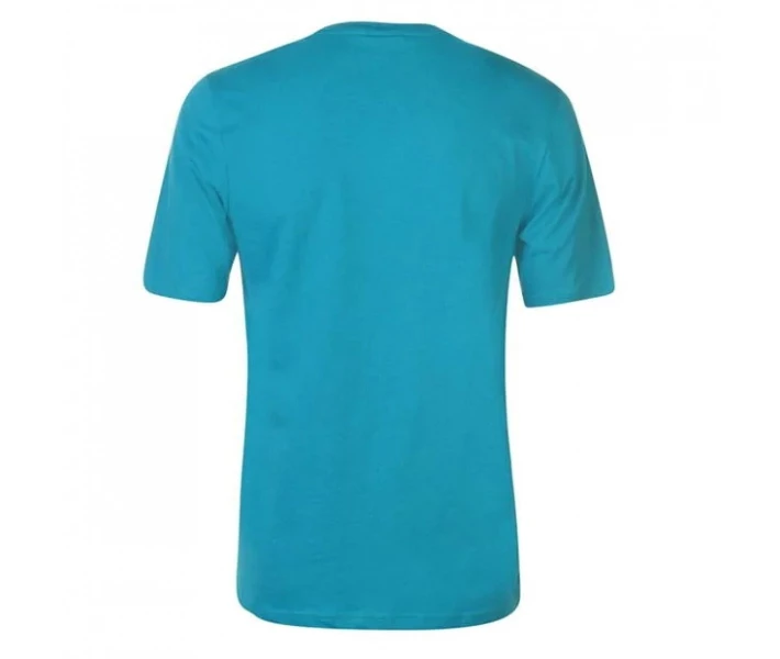 Фото - чоловічу футболку Футболка Slazenger Plain Teal Blue L