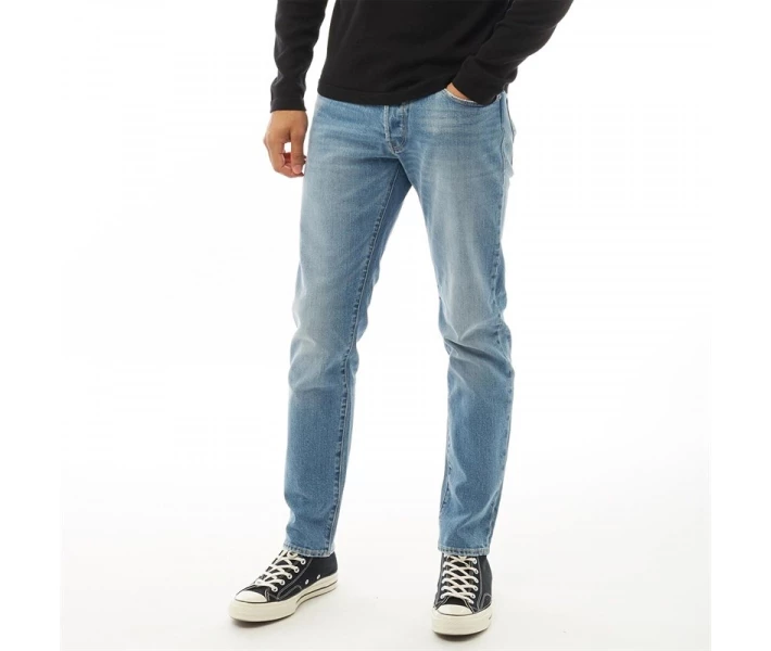 Фото - чоловічі джинси Джинси JACK AND JONES Mike JJ Icon CR 002 Blue Denim Stonewash 29W 30L