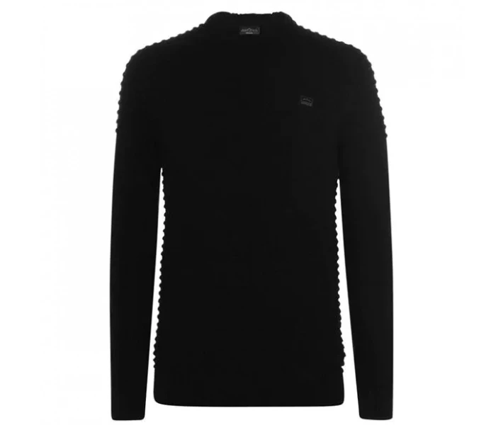 Фото - чоловічий джемпер Джемпер 883 Police Lay Knitted Cable Black S