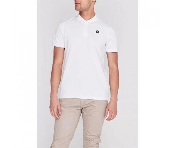 Фото - чоловіче поло Поло Jack and Jones Core Andres White S