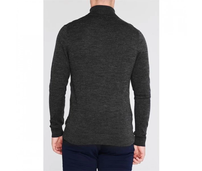 Фото - чоловічий джемпер Джемпер Howick Merino Roll Neck Charcoal S