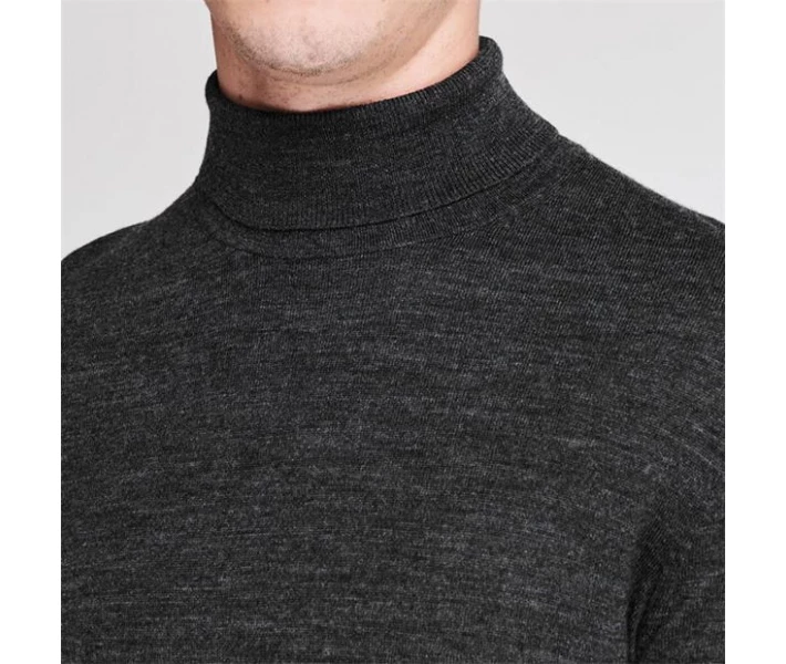 Фото - чоловічий джемпер Джемпер Howick Merino Roll Neck Charcoal S