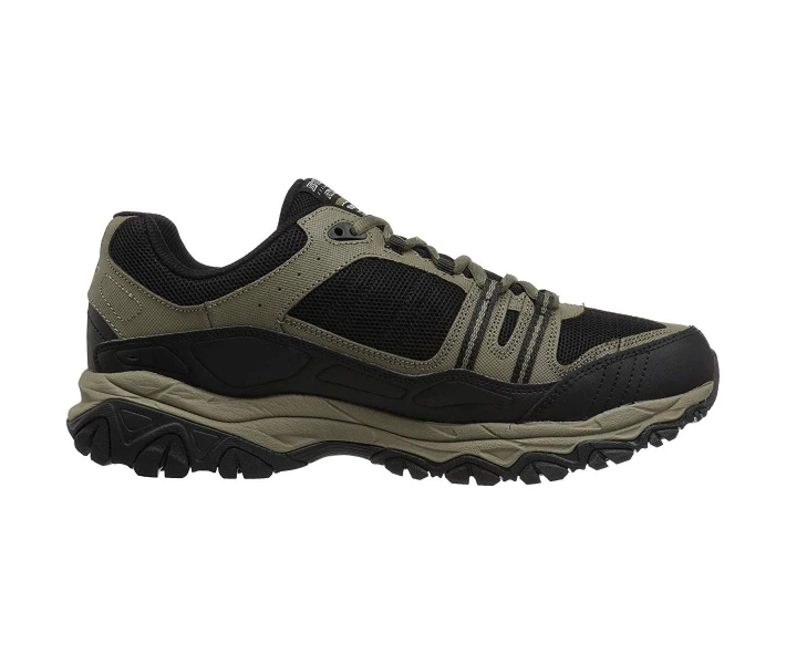 Фото - чоловічий кросівок Кросівки SKECHERS Afterburn M. Fit Strike Off Olive 44