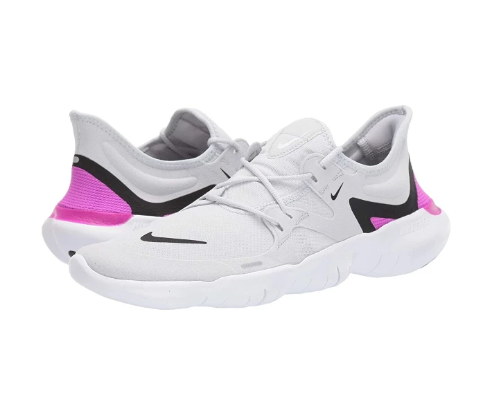 Фото - чоловічий кросівок Кросівки Nike Free RN 5.0 Pure Platinum/Black/Hyper Violet 48.5