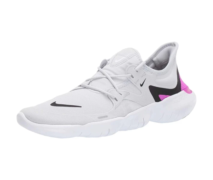 Фото - чоловічий кросівок Кросівки Nike Free RN 5.0 Pure Platinum/Black/Hyper Violet 48.5