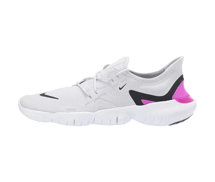Фото - чоловічий кросівок Кросівки Nike Free RN 5.0 Pure Platinum/Black/Hyper Violet 48.5