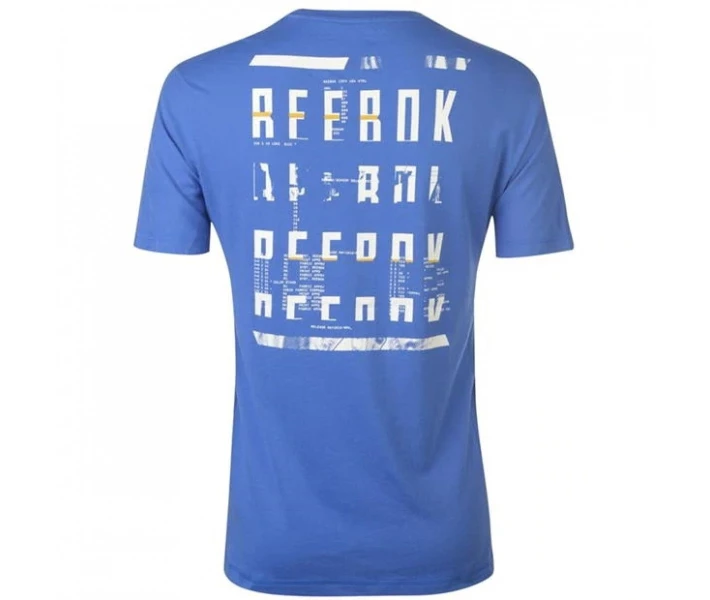 Фото - чоловічу футболку Футболка Reebok SpeedWick Move Crushed Cobalt XL