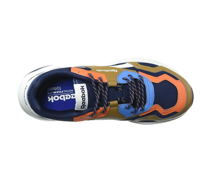 Фото - чоловічий кросівок Кросівки Reebok Royal Dashonic 2 Collegiate Navy/Wild Brown/Fiery Orange 44