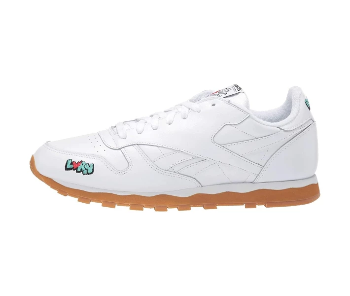Фото - чоловічий кросівок Кросівки Reebok Classic Leather 3AM White/Primal Red/Aviator Blue/Gum 40.5