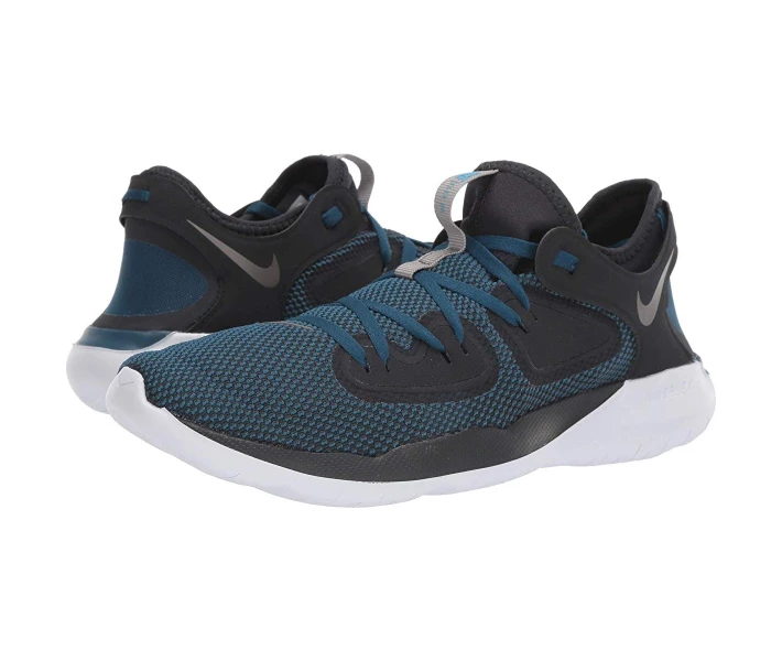Фото - чоловічий кросівок Кросівки Nike Flex 2019 RN Off-Noir/Metallic Pewter/Blue Force 38.5