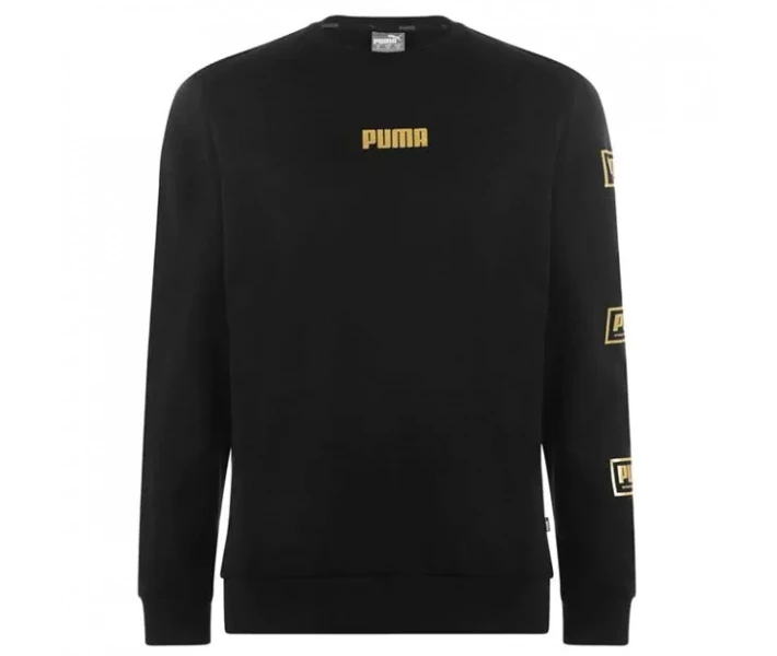 Фото - чоловіче худі Худі Puma Holiday Sweat Sn94 Black XL