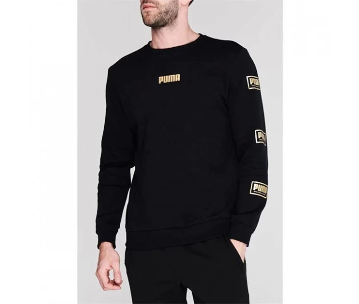 Фото - чоловіче худі Худі Puma Holiday Sweat Sn94 Black XL