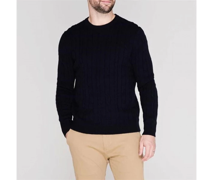 Фото - чоловічий джемпер Джемпер Howick Andover Crew Neck Navy XXL