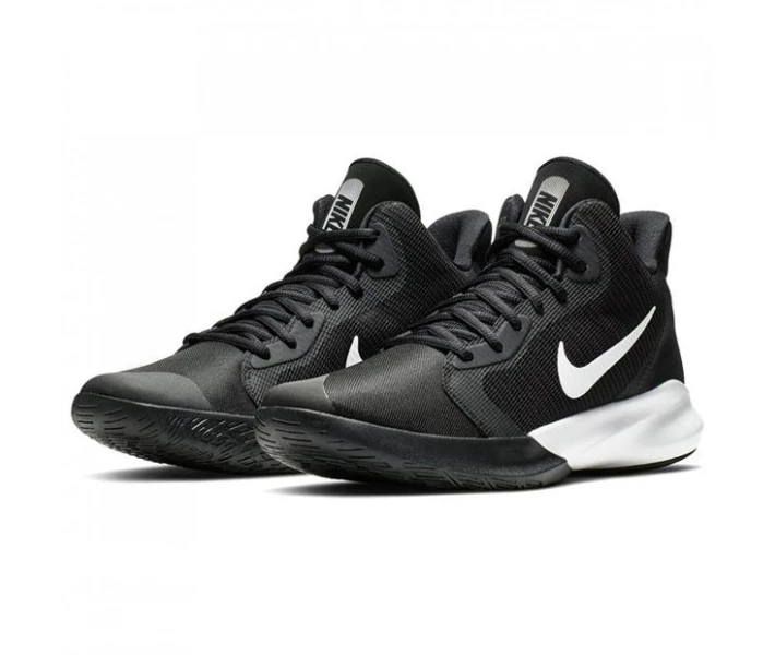 Фото - чоловічий кросівок Кросівки Nike Precision 3 Black/White 47.5
