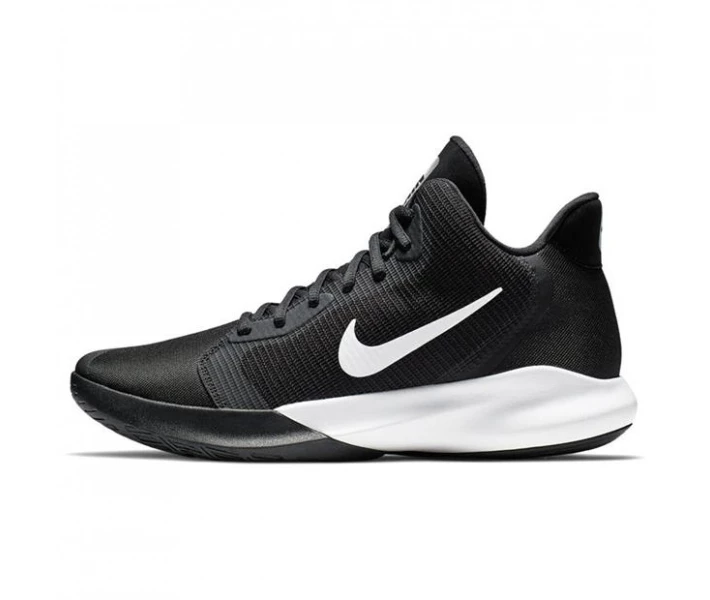 Фото - чоловічий кросівок Кросівки Nike Precision 3 Black/White 47.5