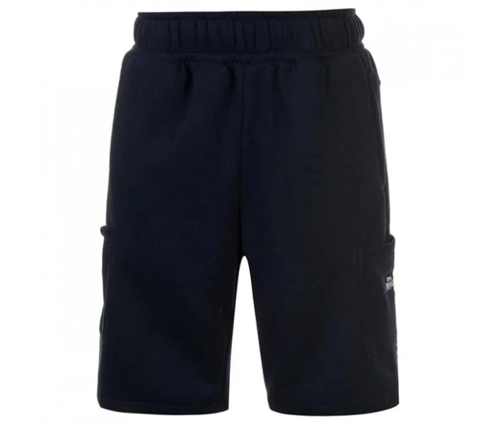Фото - чоловічі шорти Шорти Lonsdale 2 Stripe Fleece Navy L