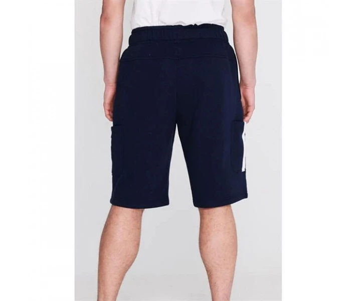 Фото - чоловічі шорти Шорти Lonsdale 2 Stripe Fleece Navy L